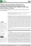 Cover page: [125I]IPC-Lecanemab: Synthesis and Evaluation of Aβ-Plaque-Binding Antibody and Comparison with Small-Molecule [18F]Flotaza and [125I]IBETA in Postmortem Human Alzheimer’s Disease