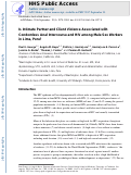 Cover page: Is Intimate Partner and Client Violence Associated with Condomless Anal Intercourse and HIV Among Male Sex Workers in Lima, Peru?