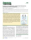 Cover page: Production and Transformation of Mixed-Valent Nanoparticles Generated by Fe(0) Electrocoagulation