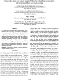 Cover page: Does coffee make you reason smarter? The effect of caffeine on executive functioning and dual-process reasoning