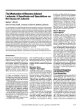 Cover page: The mechanism of benzene-induced leukemia: a hypothesis and speculations on the causes of leukemia.