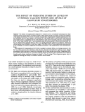 Cover page: The effect of oxidative stress on levels of cytosolic calcium within and uptake of calcium by synaptosomes