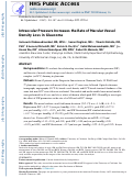 Cover page: Intraocular pressure increases the rate of macular vessel density loss in glaucoma