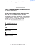 Cover page: Empirical analysis of the prevalence of HVAC faults in commercial buildings