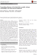 Cover page: Nonossifying fibromas of the distal tibia: Possible etiologic relationship to the interosseous membrane