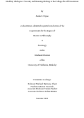 Cover page: Mobility Ideologies: Precarity and Meaning-Making in the College-for-All Generation