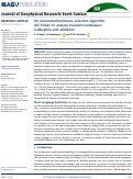 Cover page: An automated knickzone selection algorithm (KZ‐Picker) to analyze transient landscapes: Calibration and validation