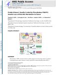 Cover page: Protein Kinase C Quality Control by Phosphatase PHLPP1&nbsp;Unveils Loss-of-Function Mechanism in Cancer