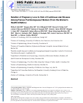 Cover page: Relation of Pregnancy Loss to Risk of Cardiovascular Disease in Parous Postmenopausal Women (From the Women's Health Initiative)