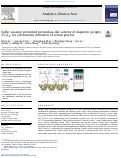 Cover page: Sulfur vacancy promoted peroxidase-like activity of magnetic greigite (Fe3S4) for colorimetric detection of serum glucose