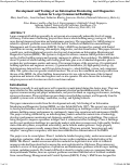 Cover page: Development and Testing of an Information Monitoring and Diagnostics System for Large Commercial Buildings