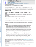 Cover page: DESIGNER FAT CELLS: ADIPOGENIC DIFFERENTIATION OF CRISPR-CAS9 GENOME-ENGINEERED INDUCED PLURIPOTENT STEM CELLS.