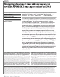 Cover page: Mapping clustered mutations in cancer reveals APOBEC3 mutagenesis of ecDNA.