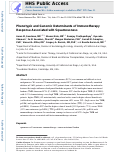 Cover page: Phenotypic and Genomic Determinants of Immunotherapy Response Associated with Squamousness