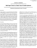 Cover page: Multi-Organ Tumors in a Classic Case of Cowden Syndrome