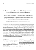 Cover page: A selective decrease in the number of GABAergic somata occurs in pre-seizing monkeys with alumina gel granuloma