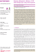 Cover page: Bayesian phylogenetic inference of HIV latent lineage ages using serial sequences