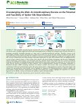 Cover page: Disentangling the Web: An Interdisciplinary Review on the Potential and Feasibility of Spider Silk Bioproduction.