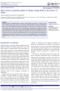 Cover page: Store owners as potential agents of change: energy drinks in the interior of Alaska.