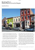 Cover page: Revaluing Places:  Hidden Histories from the Margins
