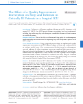 Cover page: The Effect of a Quality Improvement Intervention on Sleep and Delirium in Critically Ill Patients in a Surgical ICU.