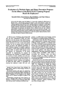 Cover page: Evaluation of a Worksite Injury and Illness Prevention Program: Do the Effects of the REACH OUT Training Program Reach the Employees?