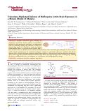 Cover page: Trioxolane-Mediated Delivery of Mefloquine Limits Brain Exposure in a Mouse Model of Malaria