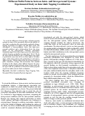 Cover page: Different Stable Patterns between Intra- and Inter-personal Systems: Experimental Study on Inter-limb Tapping Coordination