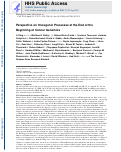 Cover page: Perspective on Oncogenic Processes at the End of the Beginning of Cancer Genomics