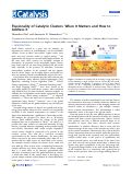 Cover page: Fluxionality of Catalytic Clusters: When It Matters and How to Address It