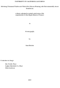 Cover page: Informing Unmanned Underwater Vehicle Pre-Mission Planning with Environmentally Aware Simulations