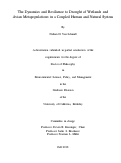 Cover page: The Dynamics and Resilience to Drought of Wetlands and Avian Metapopulations in a Coupled Human and Natural System