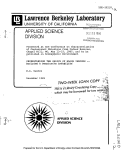 Cover page: UNDERSTANDING THE ORIGIN OF RADON INDOORS u BUILDING A PREDICTIVE CAPABILITY