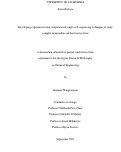 Cover page: Developing experimental and computational single-cell sequencing techniques to study complex mammalian and bacterial systems