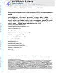 Cover page: Optimizing quantification of MK6240 tau PET in unimpaired older adults