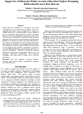 Cover page: Support for a Deliberative Failure Account of Base-Rate Neglect: Prompting
Deliberation Increases Base-Rate use