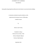 Cover page: Strategically Integrating Human Dimensions into Marine Conservation Decision Making