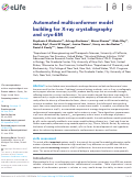 Cover page: Automated multiconformer model building for X-ray crystallography and cryo-EM