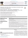 Cover page: National rates and trends of tobacco and substance use disorders among atrial fibrillation hospitalizations