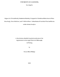 Cover page: Impact of a Virtual Reality Simulation Modality Compared to Traditional Education on Nurse Knowledge, Nurse Behavior, and C’difficile Rates: A Randomized Controlled Trial and Return on Investment Analysis