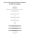 Cover page: Life Cycle Environmental Impacts of Biofuels: The Role of Co-products