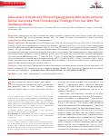 Cover page: Association of Acute and Chronic Hyperglycemia With Acute Ischemic Stroke Outcomes Post‐Thrombolysis: Findings From Get With The Guidelines‐Stroke