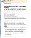 Cover page: Alcohol Consumption Trajectory Patterns in Adult Women with HIV Infection