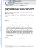 Cover page: iPSCs-derived nerve-like cells from familial Alzheimer’s disease PSEN 1 E280A reveal increased amyloid-beta levels and loss of the Y chromosome