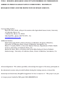 Cover page: Building Research Capacity With Members of Underserved American Indian/Alaskan Native Communities