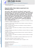 Cover page: Diagnostic utility of transcriptome sequencing for rare Mendelian diseases