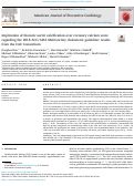 Cover page: Implication of thoracic aortic calcification over coronary calcium score regarding the 2018 ACC/AHA Multisociety cholesterol guideline: results from the CAC Consortium