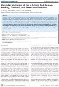 Cover page: Molecular Mechanics of the α-Actinin Rod Domain: Bending, Torsional, and Extensional Behavior