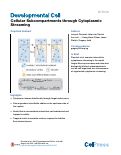 Cover page: Cellular Subcompartments through Cytoplasmic Streaming