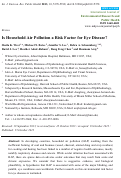 Cover page: Is Household Air Pollution a Risk Factor for Eye Disease?